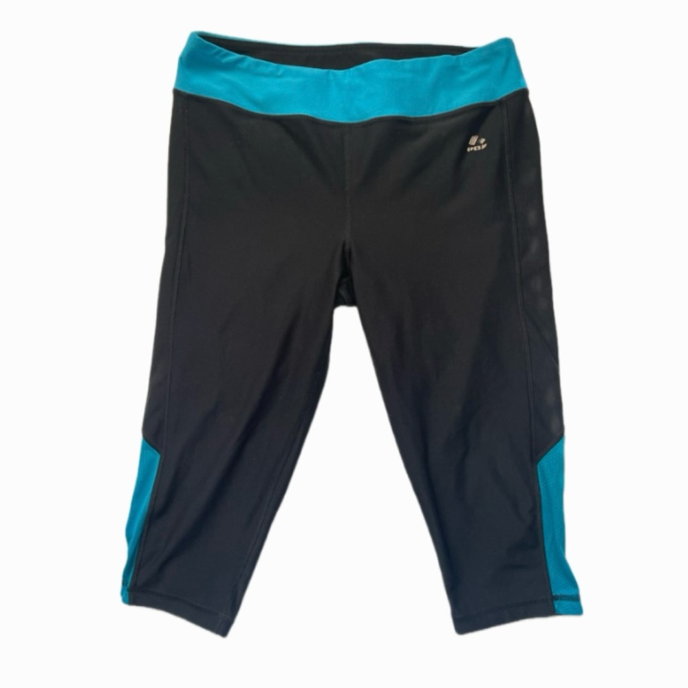 RBX Black and Blue Performance Capris